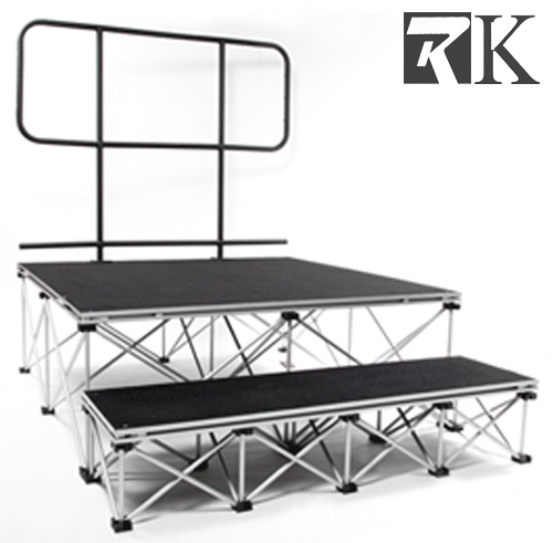 this portable band stage is suitable for outdoor &amp; indoor events
