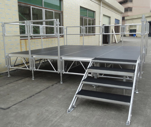 Aluminum stage part and accessories