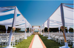 Wholesale portable pipe and drape kits wedding backdrop