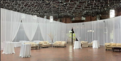 China wholesale pipe and drape kits wedding stage decoration