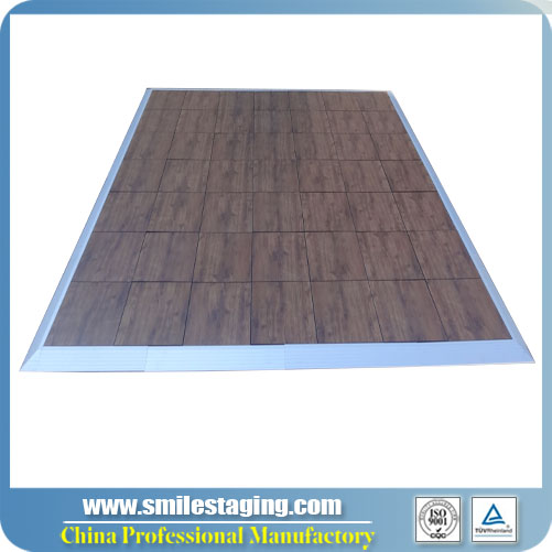 462x462x25mm Grained PVC Dance Floor 