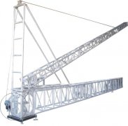 Staging lighting lift tower truss