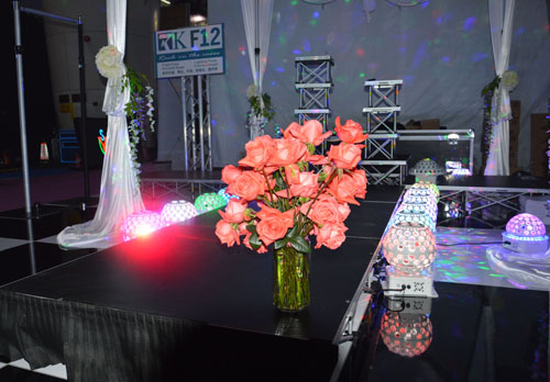 using portable stage