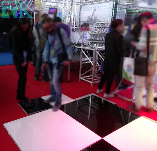 led dance floor