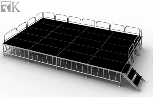 Aluminum stage